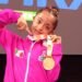 ¡Orgullo mexicano! La gimnasta veracruzana Karime Zoé gana cinco medallas en Bulgaria
