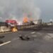 ¿Qué pasó en la carretera México-Veracruz? Explosión de pipa moviliza a autoridades