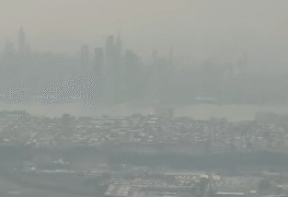 Nube de humo cubre NY a días de la final del Mundial. Esto es lo que está pasando