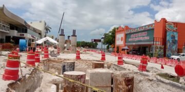 ¿Terminarán a tiempo? Distribuidor Vial Kukulcán alcanza 33% de avance en Cancún