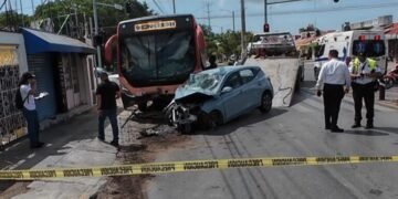 ¿Viste el video? Así fue el accidente que dejó siete lesionados en Cancún