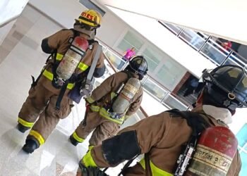Evacuan el SAT por connato de incendio, 342 personas fueron desalojadas