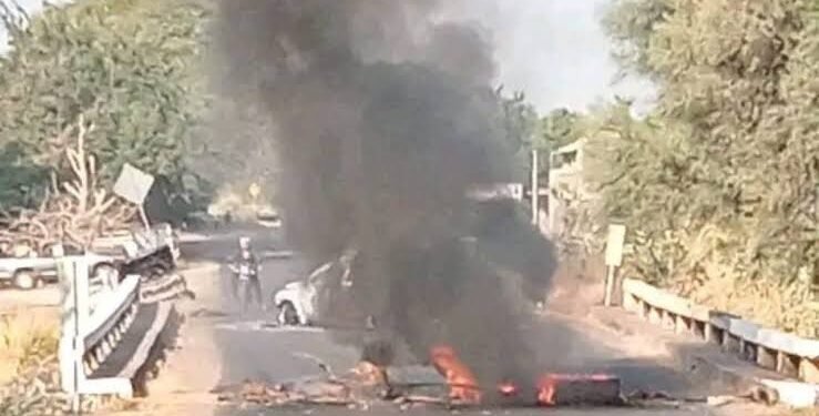 ¡Michoacán en llamas! Operativo federal desata bloqueos en 24 puntos del estado