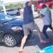 ¡Se calentaron los ánimos! Un turista y taxista terminan a golpes cerca del Aeropuerto de Cancún
