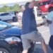 ¡Se calentaron los ánimos! Un turista y taxista terminan a golpes cerca del Aeropuerto de Cancún