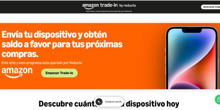 ¿Tienes un celular guardado? Amazon lo cambia por saldo para comprar en su tienda