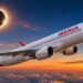 ¡A la caza del eclipse! Avión de Iberia volará directo hacia la sombra de la Luna