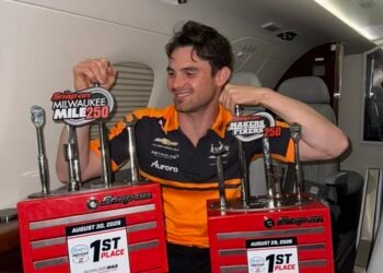 Doblete histórico en Milwaukee: O’Ward rompe récord mexicano en IndyCar