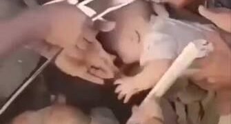 Rescate entre ruinas: salvan a una madre y su bebé tras terremoto en Colombia