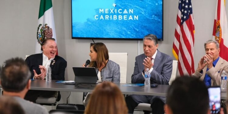 ¿Puede Cancún convertirse en un hub financiero? Mara Lezama fue a Orlando a vender el proyecto