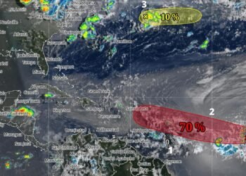 ¡Ojo al Atlántico! Aumenta a 70% la probabilidad de desarrollo ciclónico