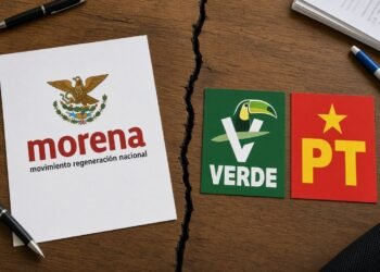 Juntos, pero no en todos lados: Morena, Verde y PT definirán su mapa electoral para 2027