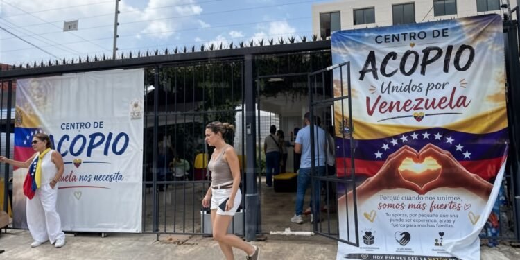 Cancún ya mandó 38 toneladas a Venezuela y ahora abre centro de acopio para Colombia