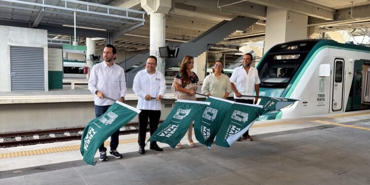 ¿Viajas entre Cancún y Playa del Carmen? Tren Maya estrena cuatro servicios diarios