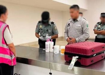 ¡Maleta sospechosa en Cancún! Aseguran cinco kilos de ketamina en el aeropuerto