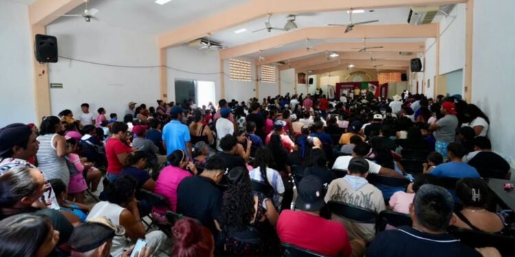 Rafael Marín dirige asamblea informativa y defensa de la soberanía nacional