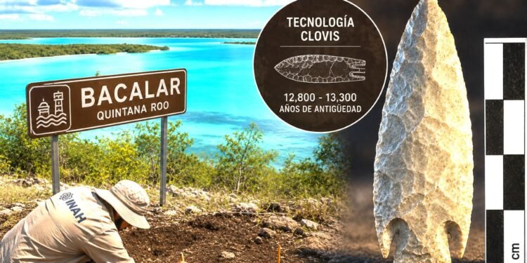 Un objeto del pleistoceno hallado en Bacalar está cambiando la historia del Caribe Mexicano