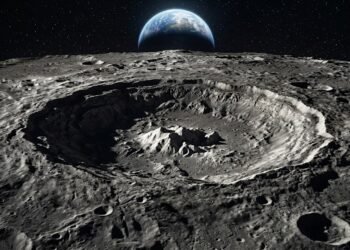 La Luna recibió un visitante inesperado: un Falcon 9 impactó a velocidad supersónica