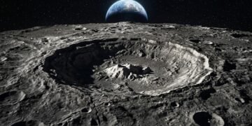 La Luna recibió un visitante inesperado: un Falcon 9 impactó a velocidad supersónica