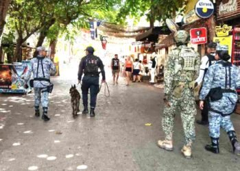 ¡Más policías en la Quinta Avenida! Playa del Carmen se pone en modo “vigilancia reforzada”