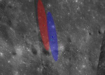 NASA revela el cráter que dejó un cohete de SpaceX al estrellarse contra la Luna