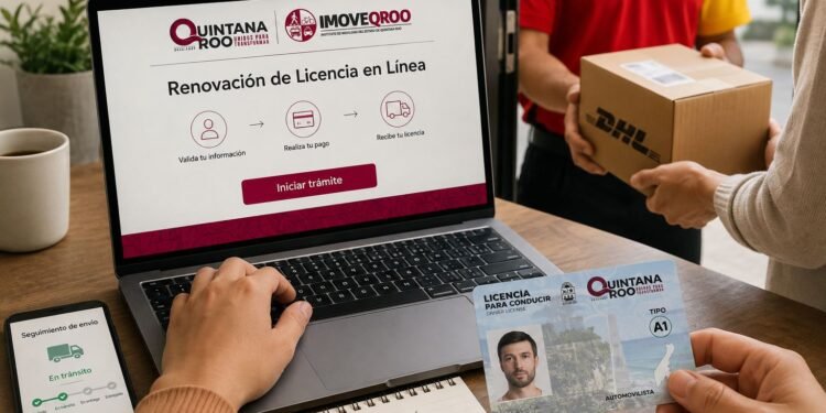 ¿Tienes licencia A1 o A2? Ya puedes renovarla por internet en Quintana Roo