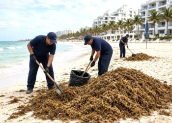 El sargazo sí llega a la playa… el seguro no
