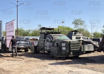 ¿Los habías visto? Así son los “monstruos” blindados destruidos en Tamaulipas