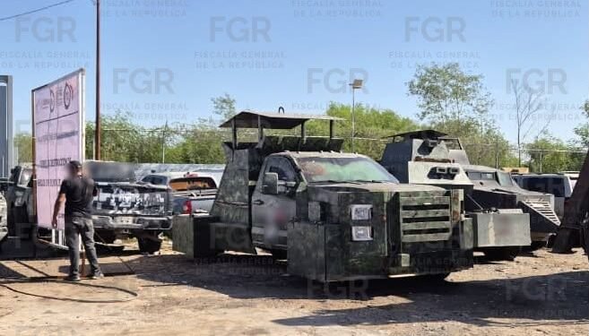 ¿Los habías visto? Así son los “monstruos” blindados destruidos en Tamaulipas