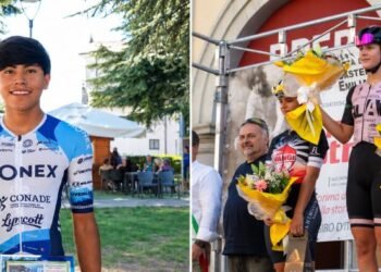 El futuro del ciclismo mexicano pisa fuerte en Europa: doble podio en Italia