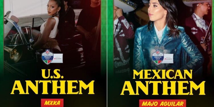 ¿Vas al juego de la NFL? Estas son las artistas que pondrán voz a la ceremonia previa