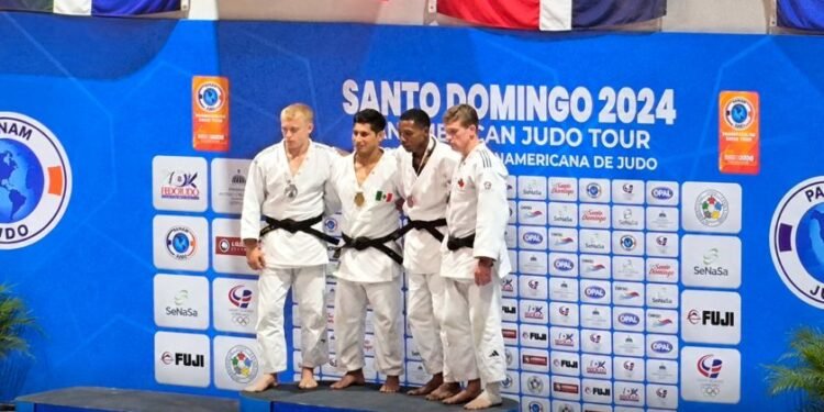 Judocas mexicanos arrasan con podios en Santo Domingo