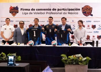 Nace la primera liga profesional varonil de voleibol en México con cinco equipos