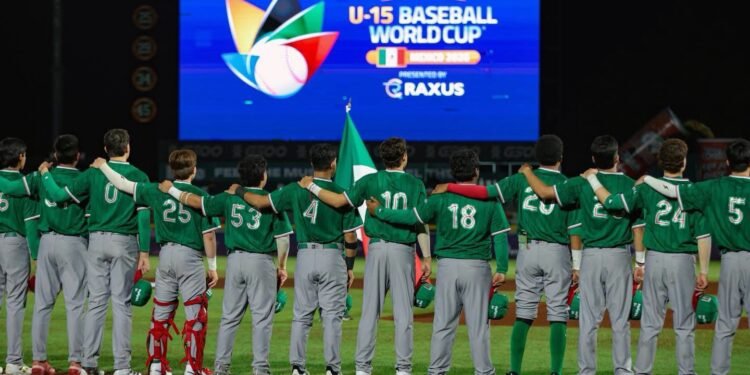México marcha invicto en el Mundial de Béisbol Sub-15: ¿quién será su próximo rival?