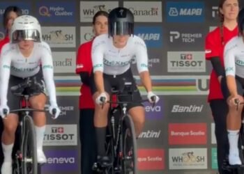 México hace historia en el Mundial de Ciclismo con su debut en el relevo mixto