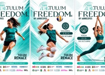 Tulum prepara tres días de fútbol, voleibol y yoga para atraer visitantes
