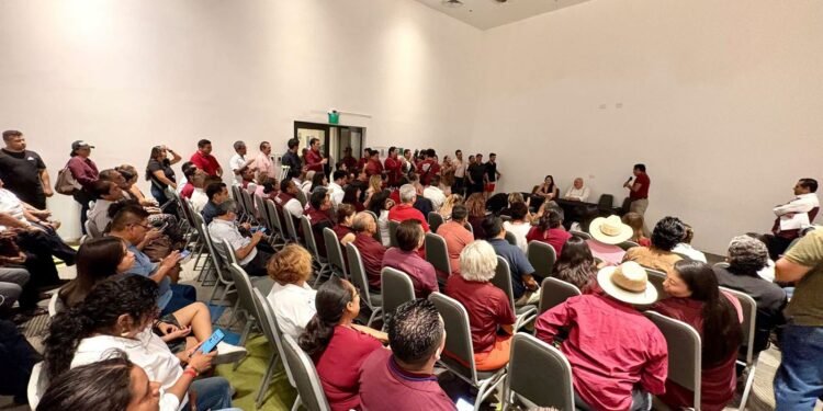 Rafael Marín se declara optimista y descarta retirarse de la contienda interna de Morena