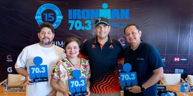 Cozumel se llena de adrenalina: atletas de 50 países van por el Ironman 70.3
