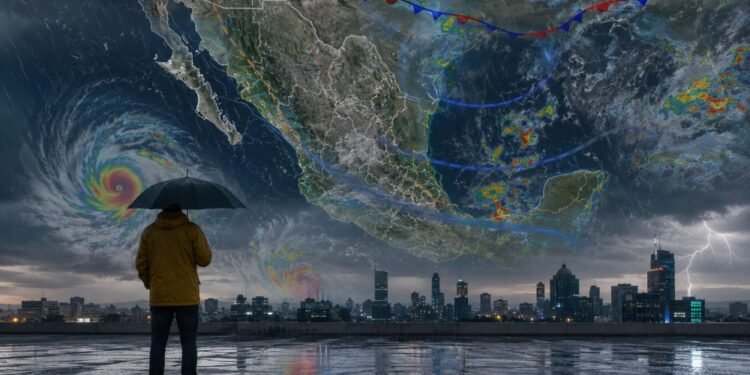 Alerta por clima extremo en México; Marie amenaza con ser huracán y nueva onda tropical traerá más lluvias