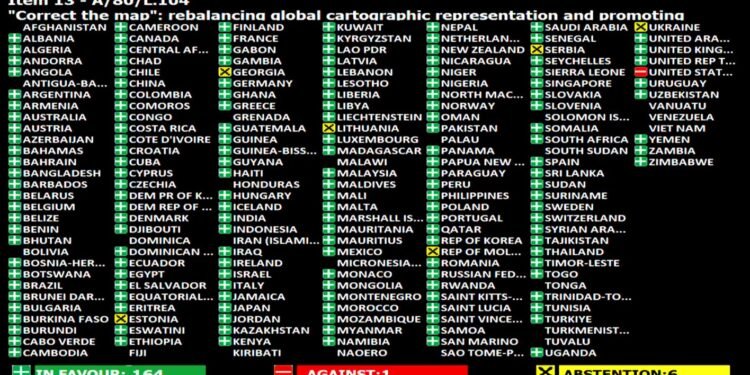 ¡El mapa del mundo está por cambiar! ONU impulsa una nueva forma de ver los continentes