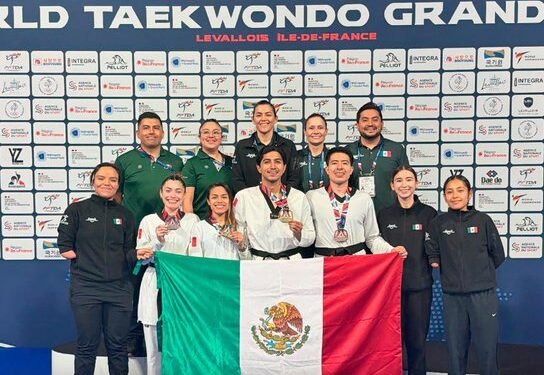 México gana dos oros y dos bronces en el Grand Prix de Parataekwondo París 2026