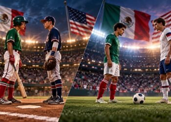 ¡Por el honor deportivo! México y Estados Unidos se miden en el diamante y la cancha