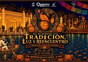 Cozumel se prepara para el Día de Muertos: habrá catrinas, altares y video mapping gratis