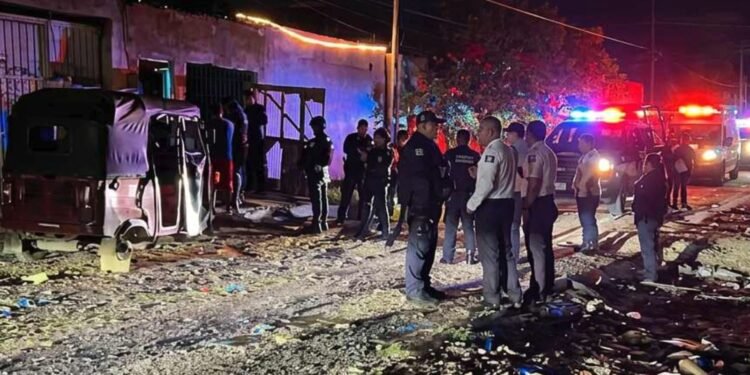 Atacan a tres mototaxistas en Cancún; hay un muerto y un lesionado